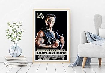 Amazon.co.jp: 映画ポスター コマンドー COMMANDO アーノルド